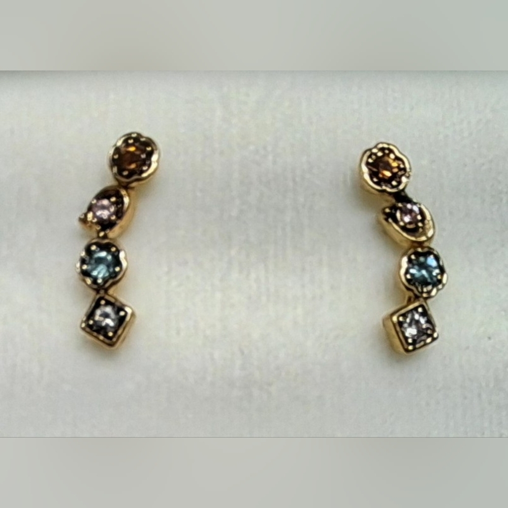 Coach Gemstone Earrings No Longer In Stores! - Picture 6 of 7